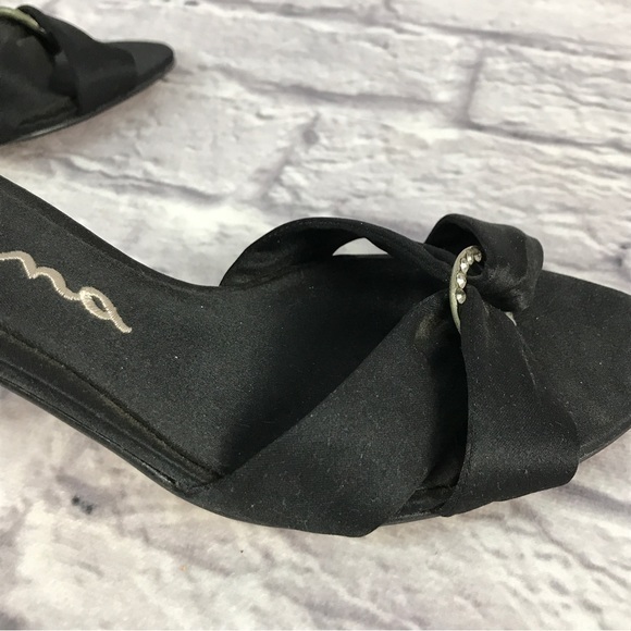 BNWOB Vintage Nina‎ Leather Dorsey Peep Toe Heels - Picture 10 of 11